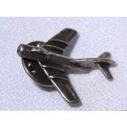 Mig 15 znaczek 3D samolot na pins stare srebro (id: 225)